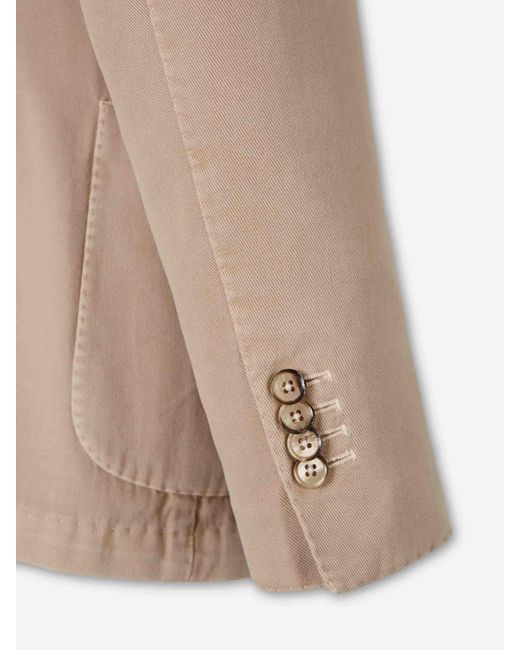 Santa Eulalia Natural Blazer Straight for men