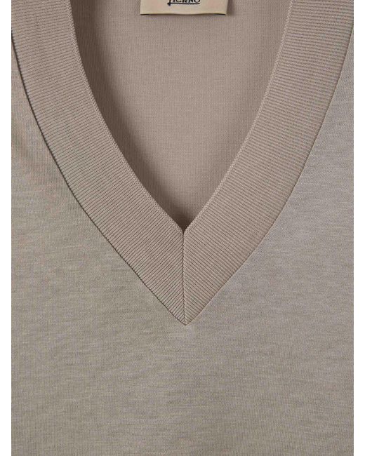 Jersey Punto Lyocell di Herno in Gray
