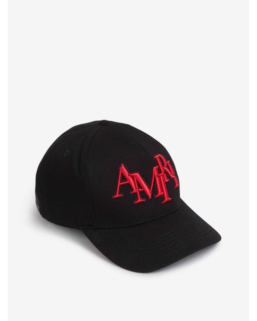 Amiri Staggered Logo Cap for men