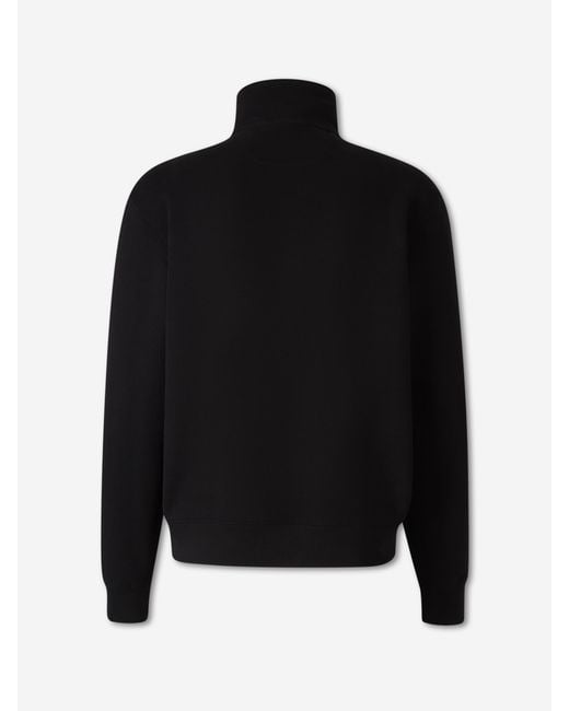 Burberry Black Turtleneck Sweatshirt for men
