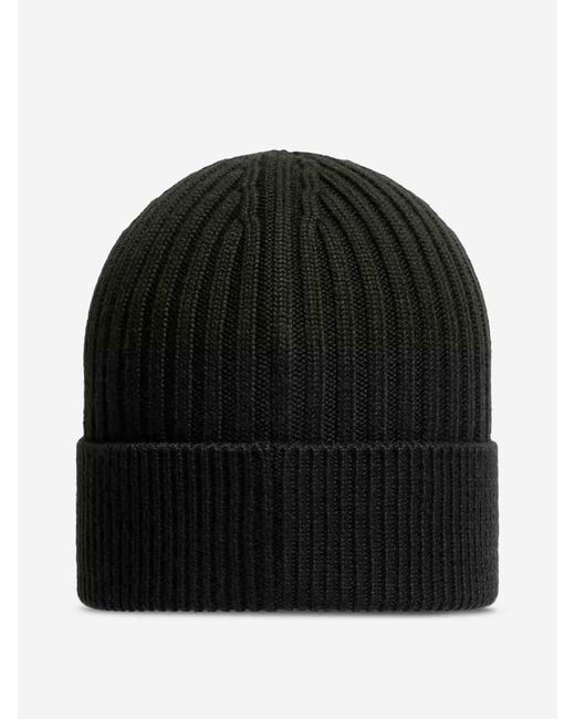 Moncler Blue Knitted Woolen Hat for men
