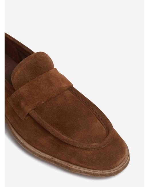 Officine Creative Brown Sound Moccasins 001 for men