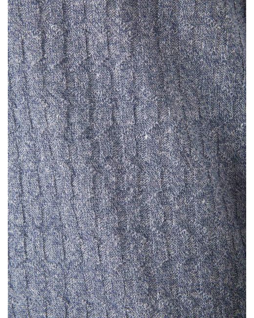Santa Eulalia Blue Thin Short Sleeve Jersey for men