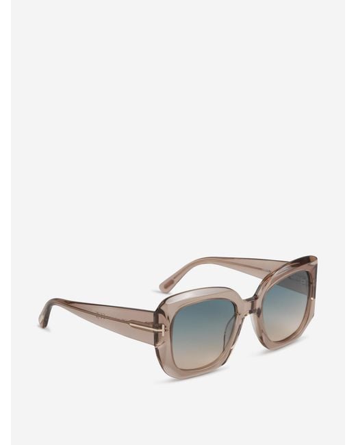 Tom Ford Gray Carla Sunglasses