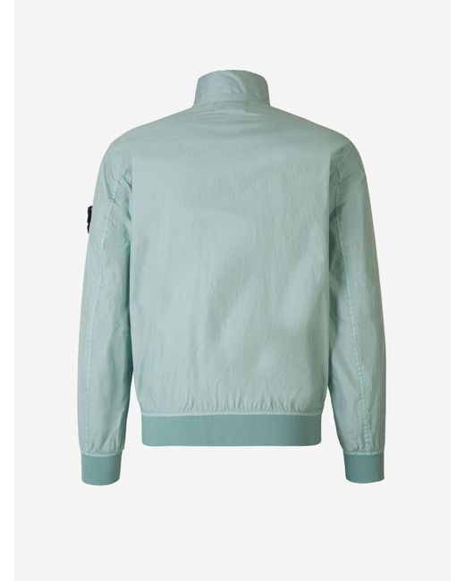 Stone Island Technical Patch Jacket in Green for Men | Lyst Canada