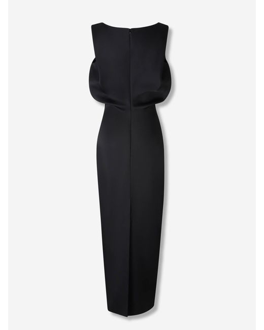 Khaite Black Terrano Maxikleid