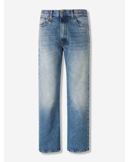 R13 Blue Straight Jeans