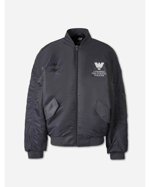 ADIDAS X WILLY CHAVARRIA Blue Technical Bomber Jacket for men