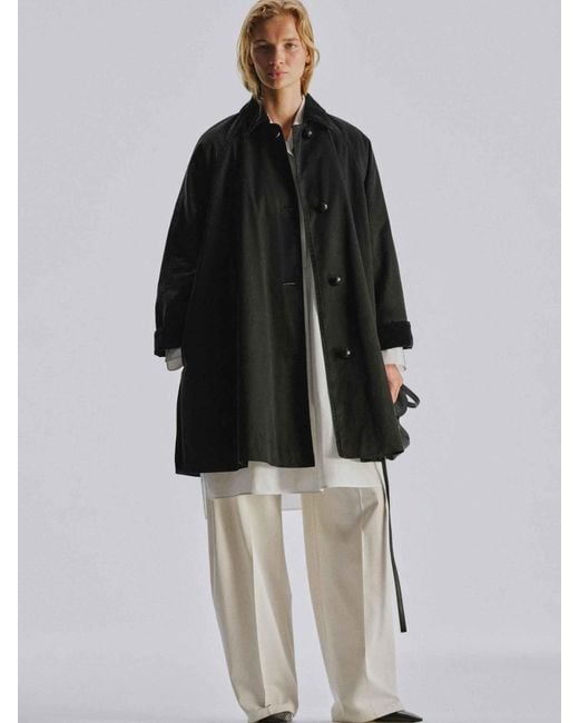 The Row Blue Ina Long Coat