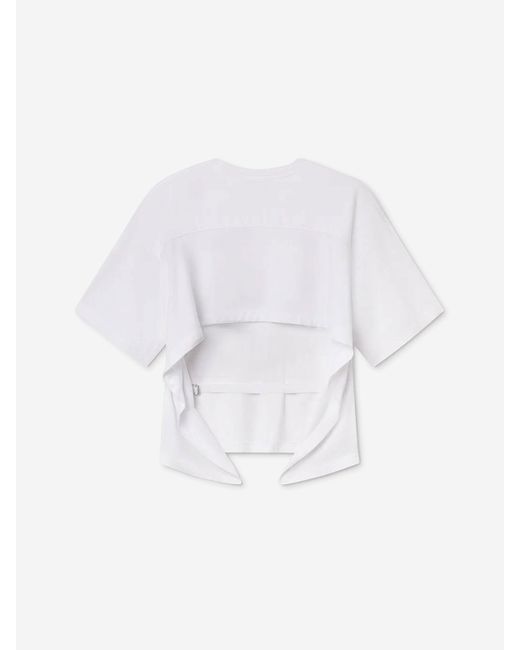 Agolde White Theo T-Shirt
