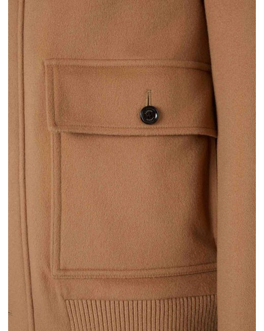 Lardini Brown Cashmere Wool Casual Jacket for men