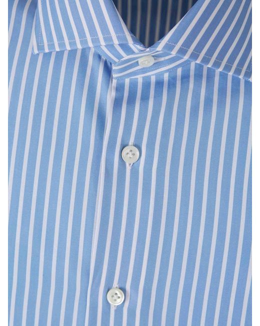 Camicia di Santa Eulalia in Blue da Uomo