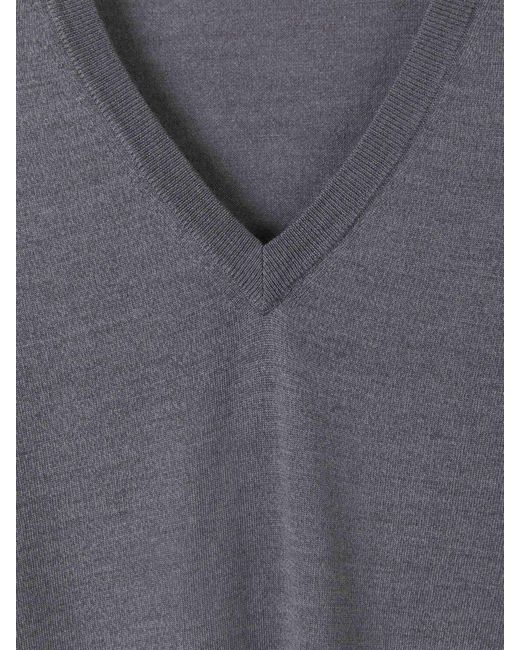 Zanone Gris Pierre Zanone pour homme en coloris Gray