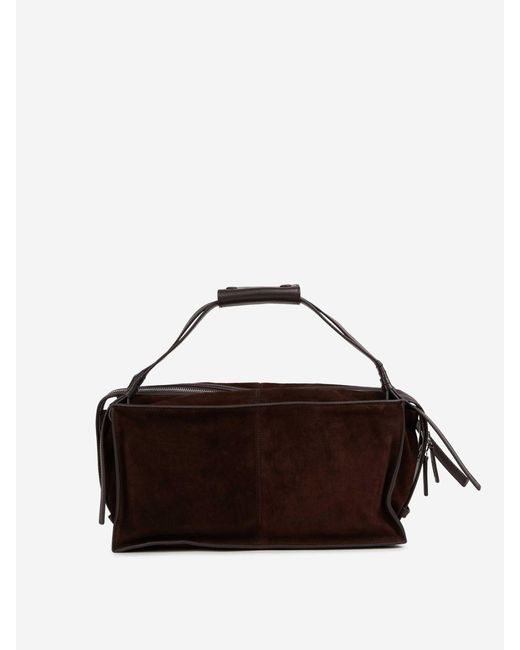 Staud Brown Harold Suede Bag