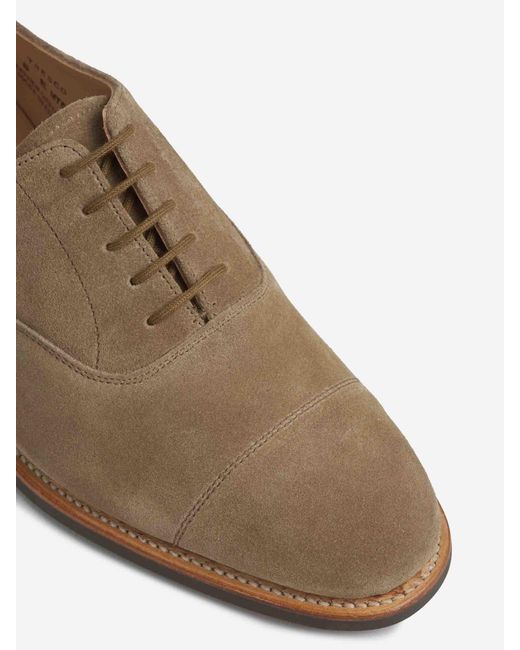 Chaussures Richelieu En Daim Crockett and Jones pour homme en coloris Brown