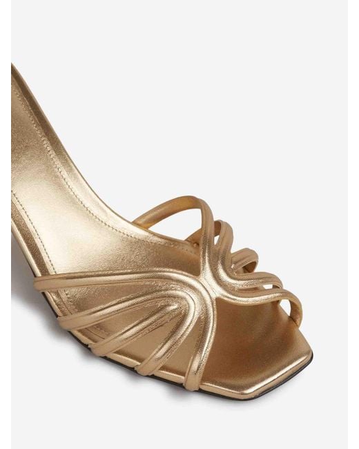 ALEVI Natural Laya Heeled Sandals