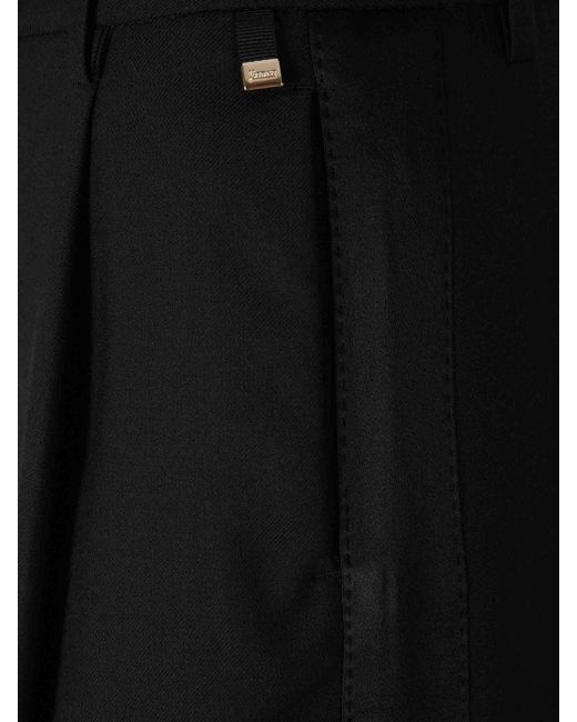 Herno Black Dressy Pants