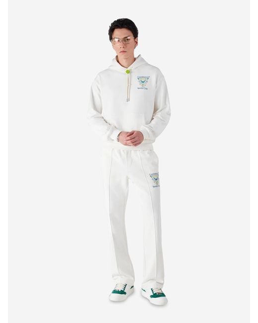 Casablanca White Joggers Tennis Club for men