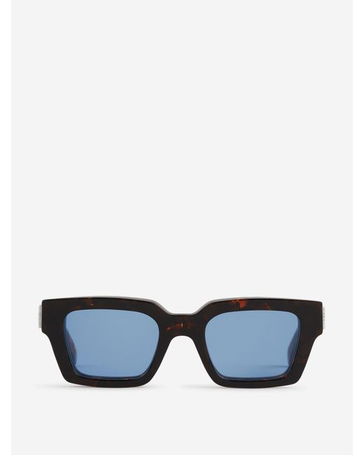 Off-White c/o Virgil Abloh Blue Virgil M Sunglasses for men