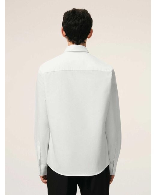 Camisa Logo AMI de color White