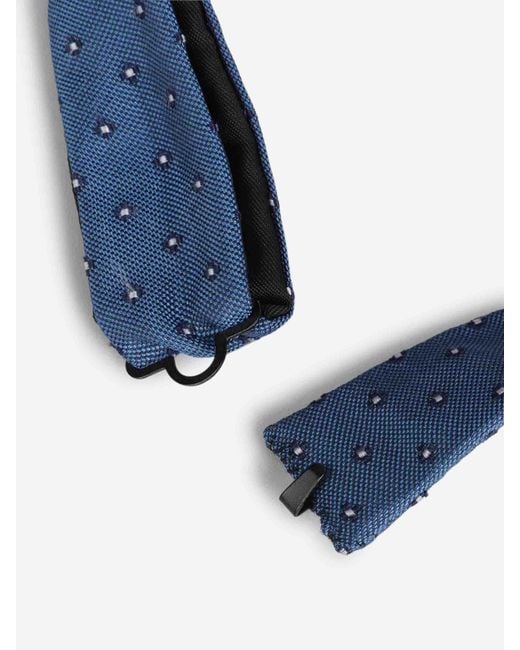 Petronius Blue Classic Bow Tie for men