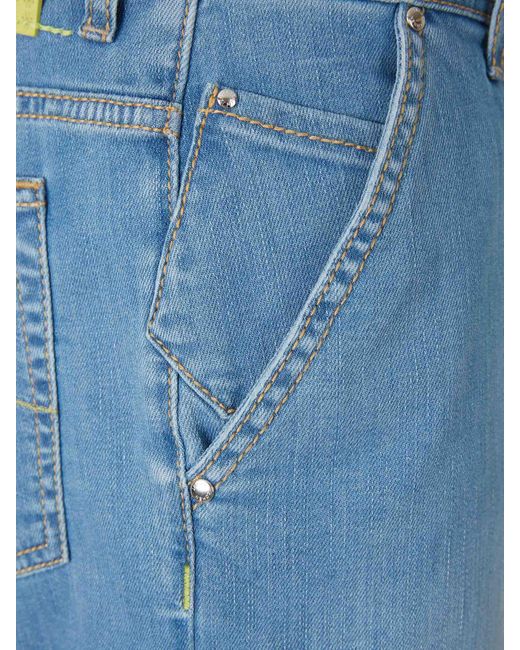 Jacob Cohen Blue Casual Denim Shorts for men