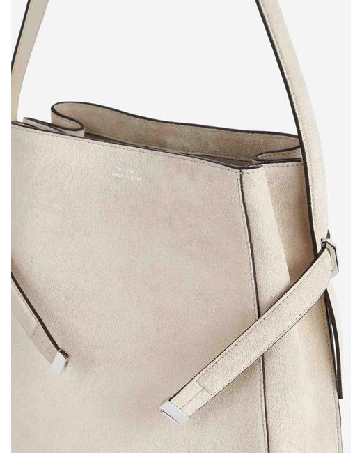 Totême  White Suede Belt Bag