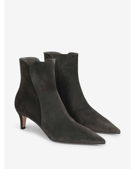 Gianvito Rossi Black Levy 55 Boots