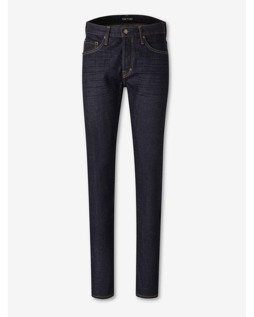 Tom Ford Blue Slim Jeans for men