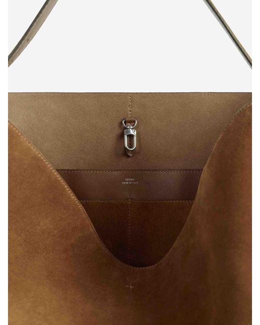 Totême  Brown Maxi Shoulder Bag