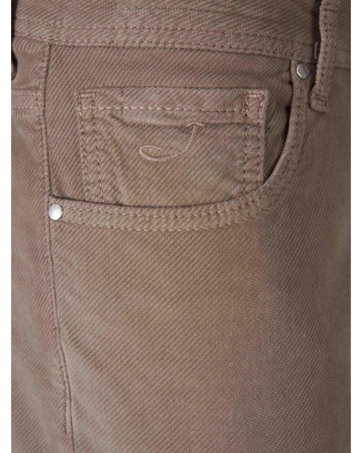 Jacob Cohen Natural Bard Straight Jeans for men