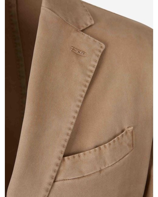 Santa Eulalia Natural Blazer Straight for men