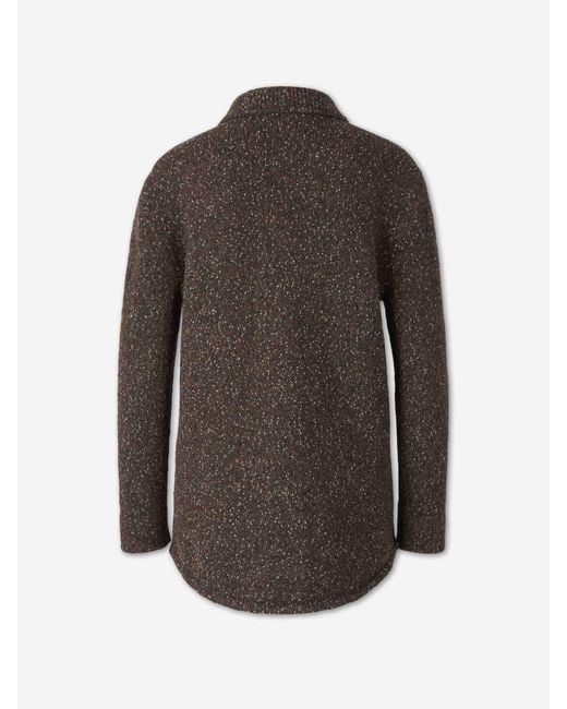 ELY ELY Black Candice Wool Cardigan