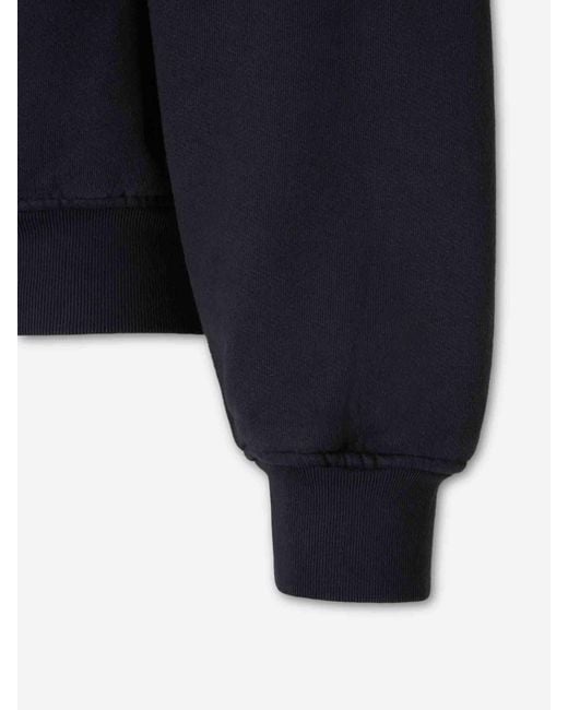 Rhude Blue Crew Neck Sweatshirt for men