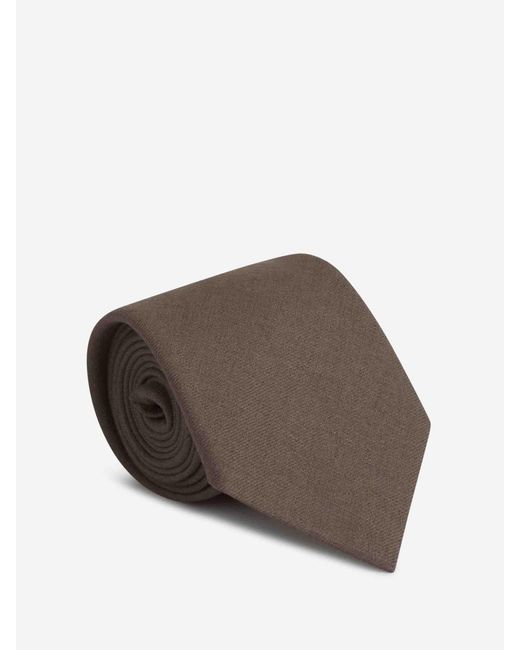 Cravatta di Zegna in Brown da Uomo