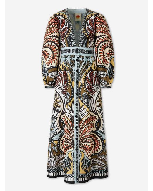 Farm Rio Multicolor Balamana Maxi Dress