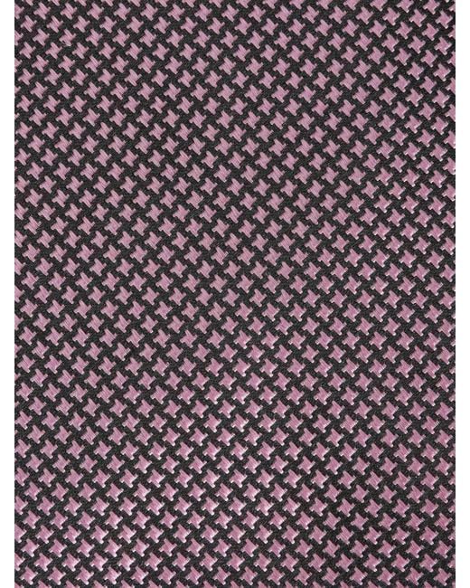 Tom Ford Purple Textured Tie for men