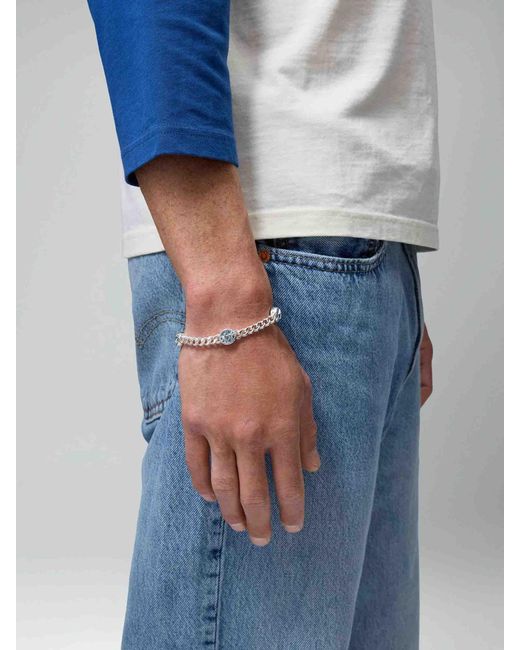 Twojeys Metallic Superstar Stone Bracelet for men