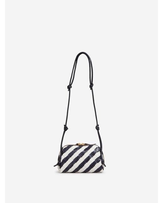 Bottega Veneta White Concert Pouch