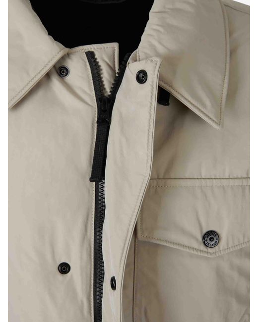 Plumífero Impermeable Stone Island de hombre de color Natural