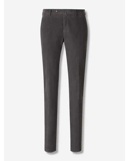 Pantalones Micropana Algodón PT Torino de hombre de color Gray