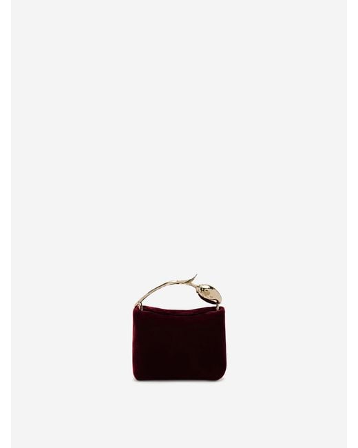 Erdem White Bloom Mini Bag