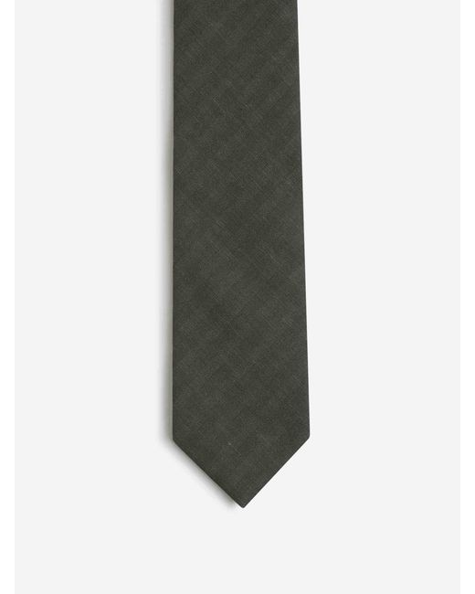 Santa Eulalia Gray Mottled Motif Tie for men
