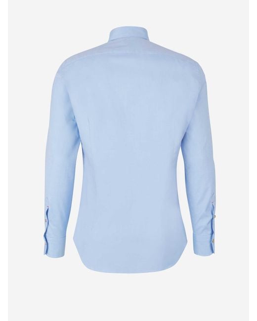 Camisa Algodón Santa Eulalia de hombre de color Blue
