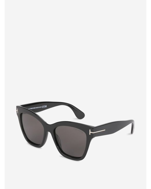 Tom Ford Gray Cat-Eye Sunglasses
