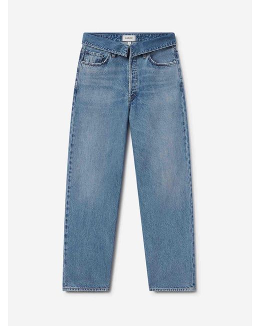 Agolde Blue Echo Taper Jeans