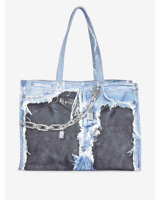 Borsa Tote di Acne in Blue