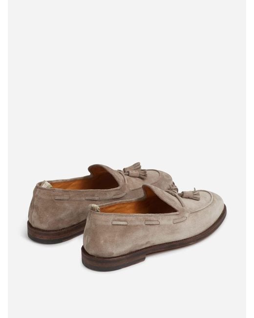 Officine Creative Brown Opera 002 Loafers for men