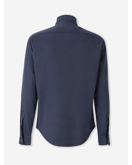 richard j. brown Blue Gary Overshirt for men