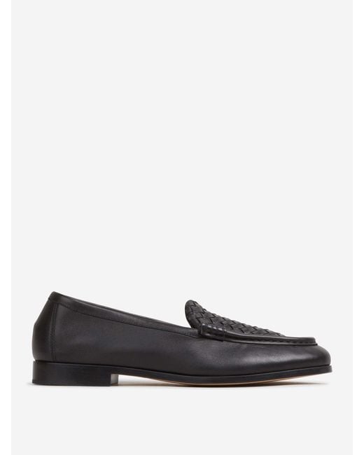 Bottega Veneta White Silenzio Moccasins for men